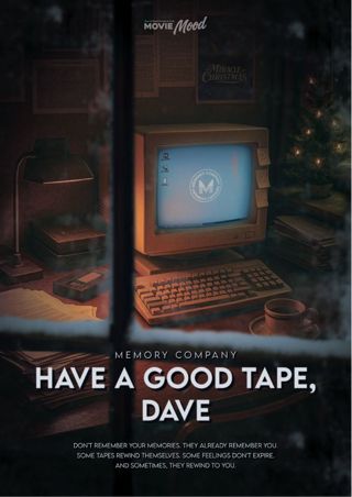 HAVE A GOOD TAPE, DAVE 포스터