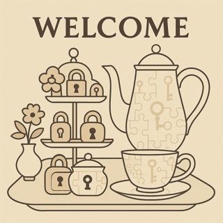 WELCOME LOCK (대기실 컨텐츠, 현장 안내) 포스터