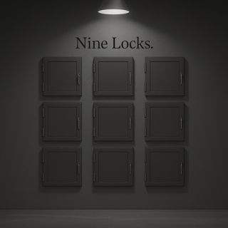 NINE LOCKS (대기실 컨텐츠, 현장 안내) 포스터